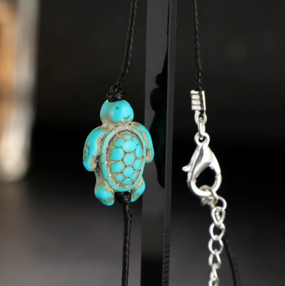 Turquoise Color Turtle Anklet Beach Feet A… - Picture 4 of 6